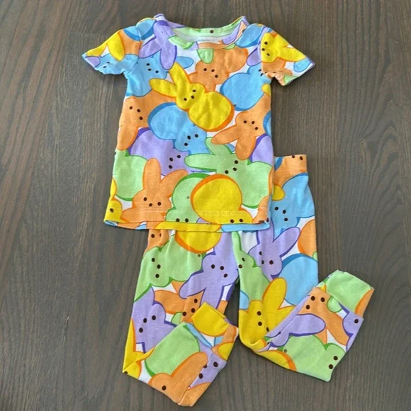 Easter Peeps Snug Fit Pajama Set - Picture 3 of 12